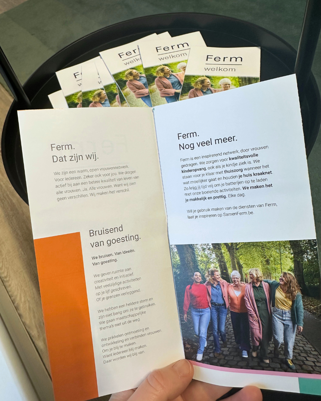 Onthaalfolder 2026 van Ferm