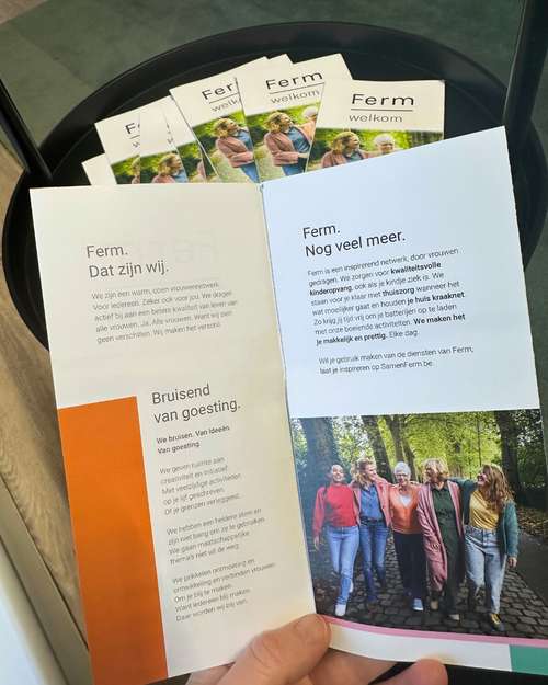 Onthaalfolder 2026 van Ferm