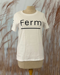 T-shirt van Ferm met O-hals