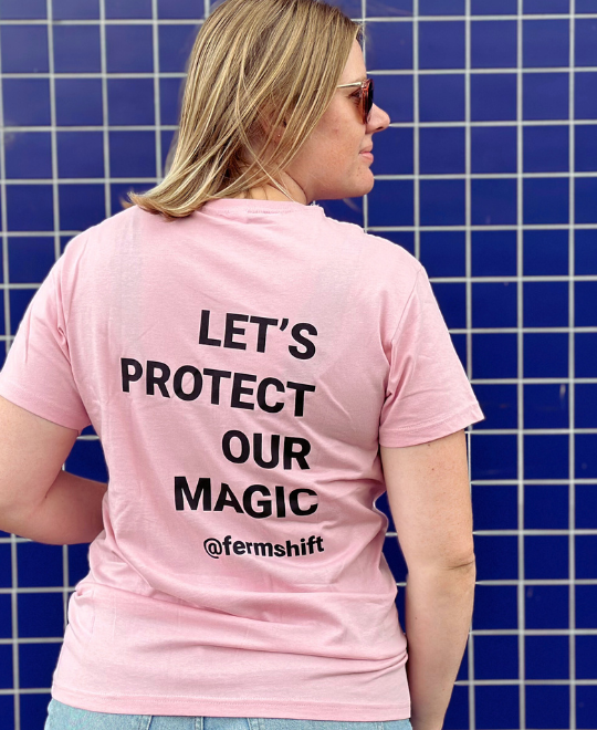 Roze T-shirt van Ferm