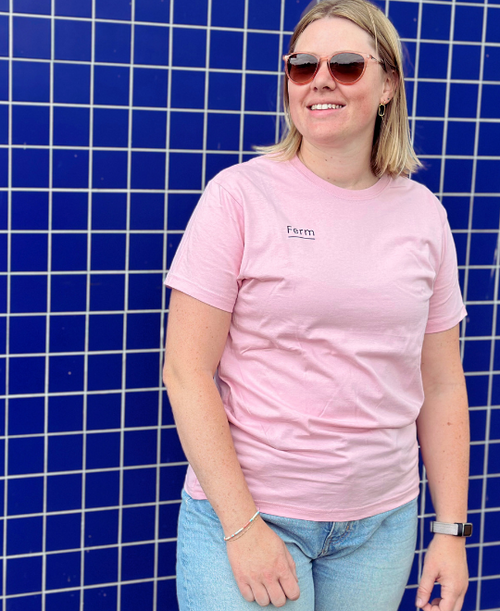 Roze T-shirt van Ferm